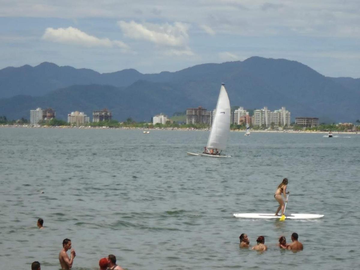 500M Da Praia, Predio Cm Piscina, 1Garagem, Wi-Fi 300 Mbps, Centro De Guaruja, Proximo A Praia E Comercio, Horarios Check-In E Check-Out Flexiveis, Churrasqueira, 外观 照片